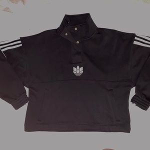Adidas Black Retro Sweatshirt